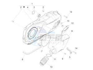 SPRINT 150 4T 3V IGET ABS-NOABS E2-E3-E4 (APAC) drawing Crankcase cover - Crankcase cooling