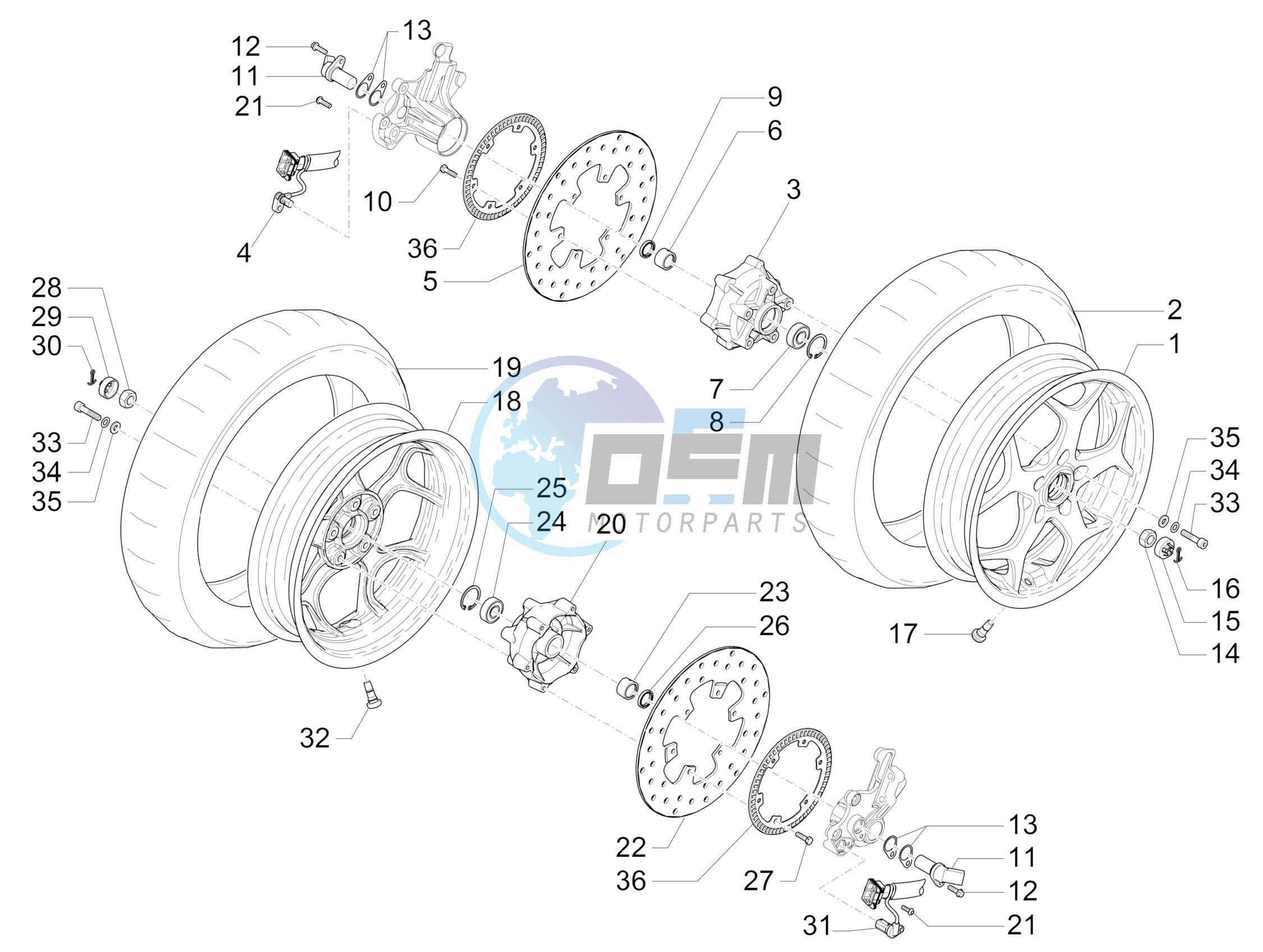 Front wheel