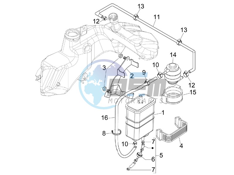 Anti-percolation system