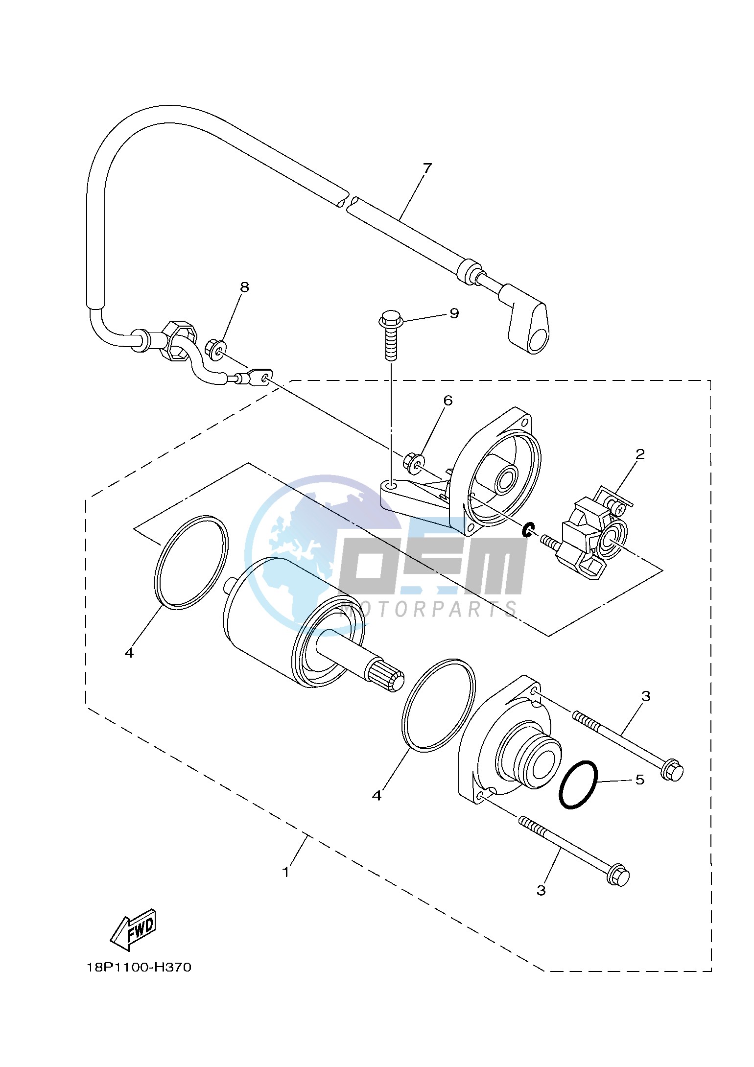 STARTING MOTOR