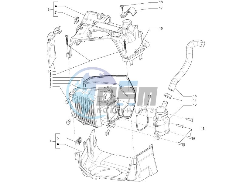 Cylinder head cover