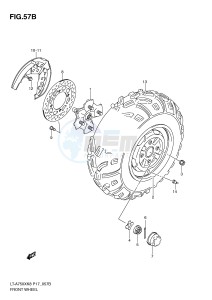 LT-A750X (P17) drawing FRONT WHEEL (LT-A750XL0)