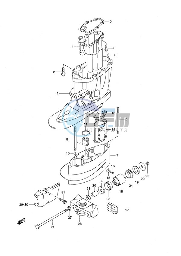 Drive Shaft Housing