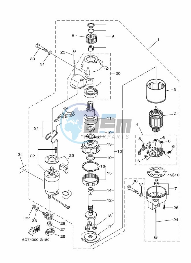 STARTING-MOTOR