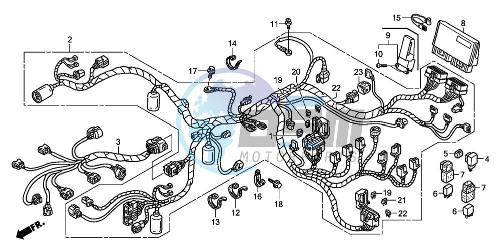 WIRE HARNESS (ST1300)