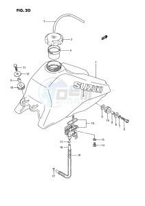 LT80 (P3) drawing FUEL TANK