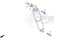 PK50M drawing REAR CUSHION