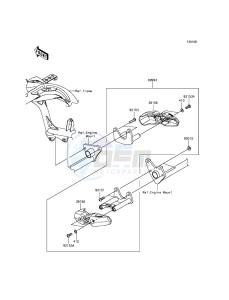 VERSYS 650 KLE650EGF XX (EU ME A(FRICA) drawing Accessory(Engine Guard)