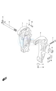 DF 60A drawing Clamp Bracket High Thrust