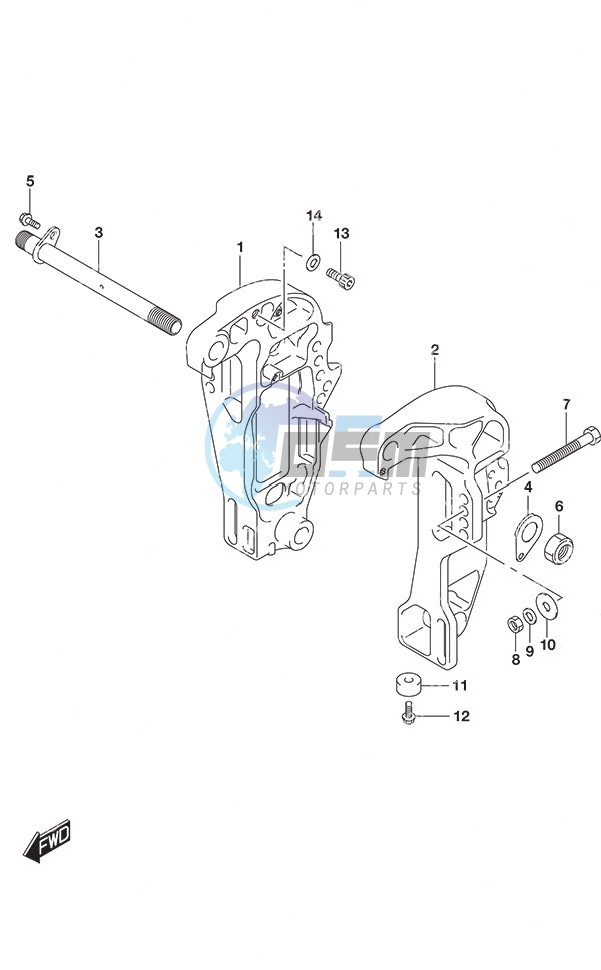 Clamp Bracket High Thrust