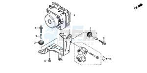 XL700V drawing ABS MODULATOR