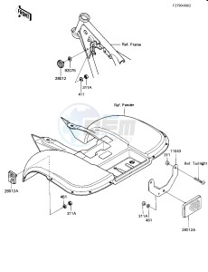 KLT 160 A [KLT160] (A1) [KLT160] drawing REFLECTORS -- CANADA- -