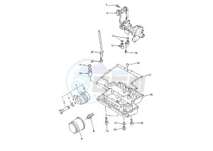 YZF R1 1000 drawing OIL CLEANER