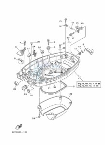 40XMHL drawing BOTTOM-COWLING