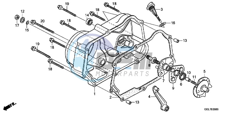 RIGHT CRANKCASE COVER