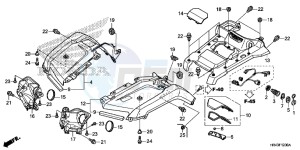 TRX500FM2E TRX500FM2 U drawing FRONT FENDER