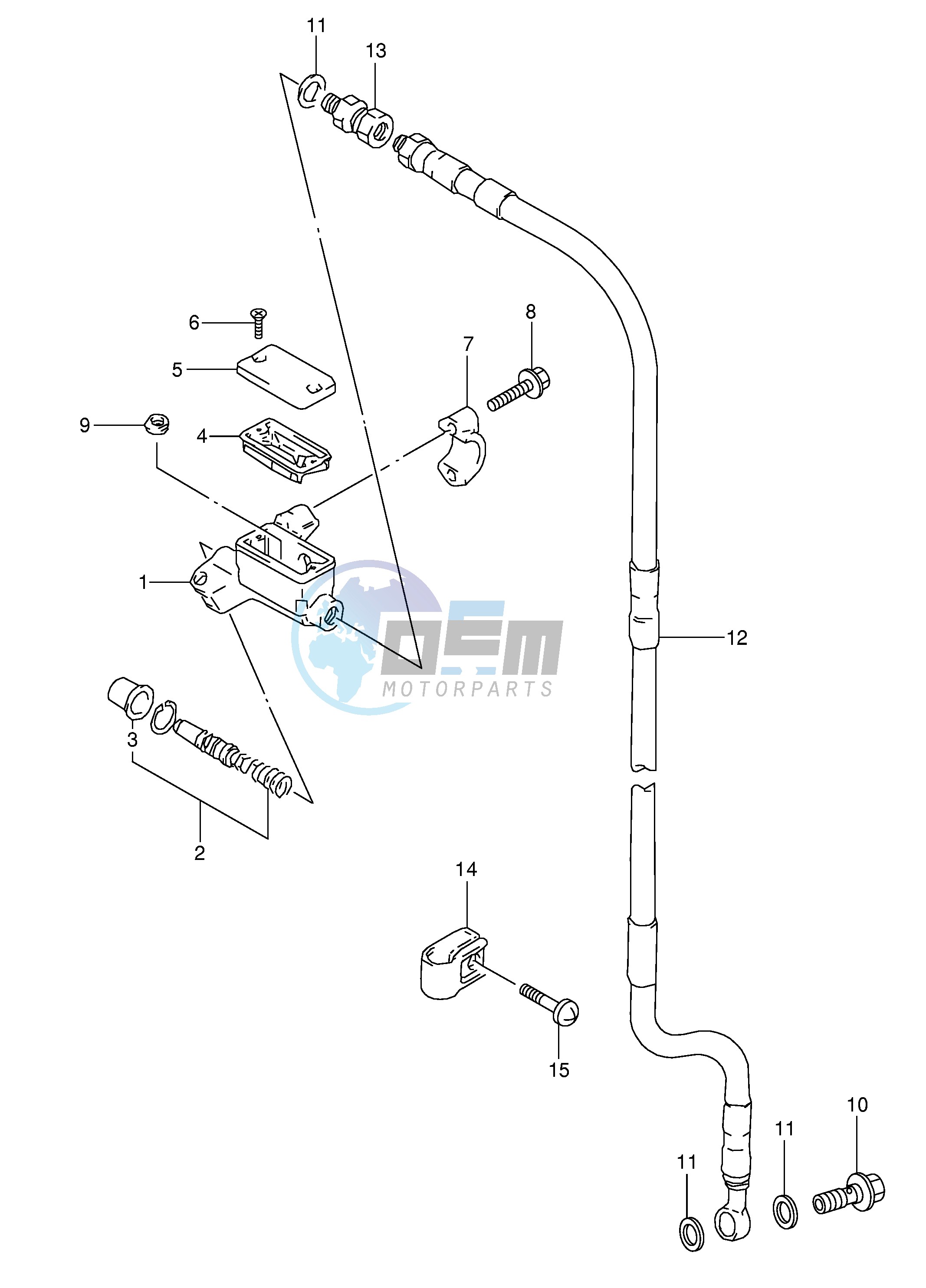 FRONT MASTER CYLINDER