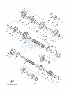 MT-10 MTN1000 (B67X) drawing TRANSMISSION