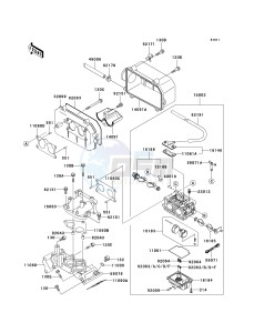 KAF 620 G [MULE 3000] (G6F-G8F) G7F drawing CARBURETOR