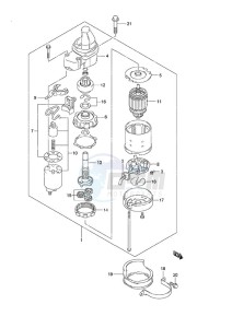 DF 40A drawing Starting Motor