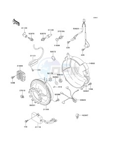 KAF 620 B [MULE 2520 TURF] (B6) [MULE 2520 TURF] drawing GENERATOR_IGNITION COIL