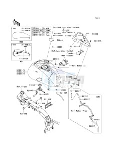 VN 2000 H [VULCAN 2000 CLASSIC] (8F-9F) H8F drawing FUEL TANK