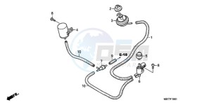 XL1000VA9 France - (F / ABS CMF) drawing BYPASS CONTROL SOLENOID VALVE