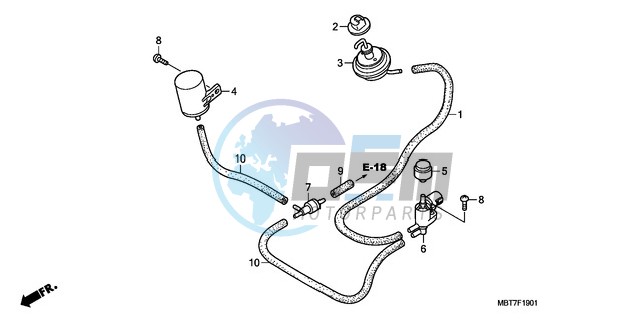 BYPASS CONTROL SOLENOID VALVE