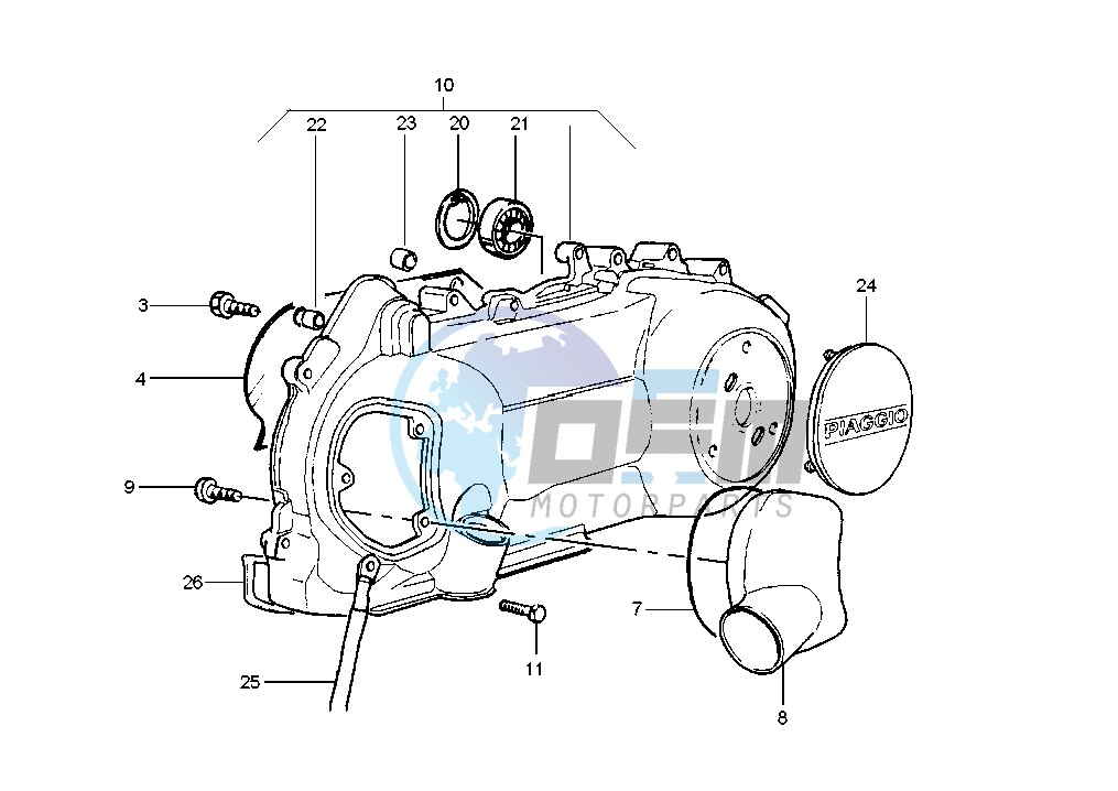 Crankcase cooling