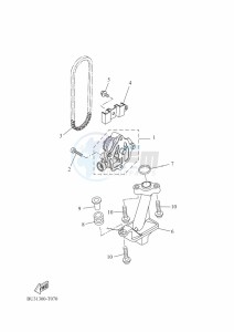 XTZ690D TENERE 700 WORLD RAID (BAG1) drawing OIL PUMP