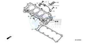 CBR1000RA9 Europe Direct - (ED / ABS) drawing CYLINDER