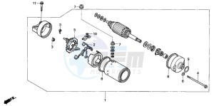 CBR600SE drawing STARTING MOTOR