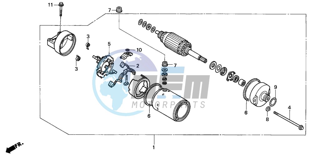 STARTING MOTOR