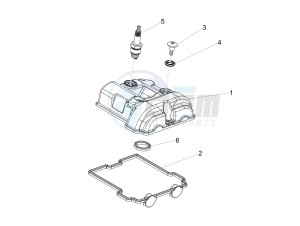 RX 125 E4 (EMEA) drawing Cylinder head cover