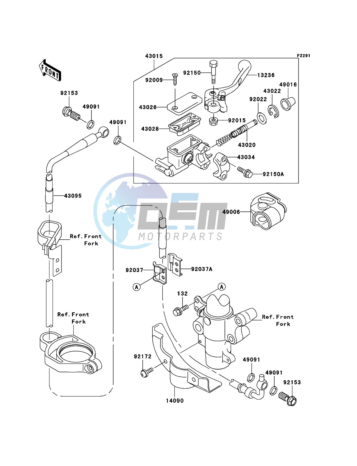 Front Master Cylinder