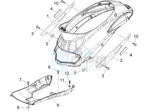 Liberty 125 4t ptt e3 (A) Austria drawing Side cover - Spoiler