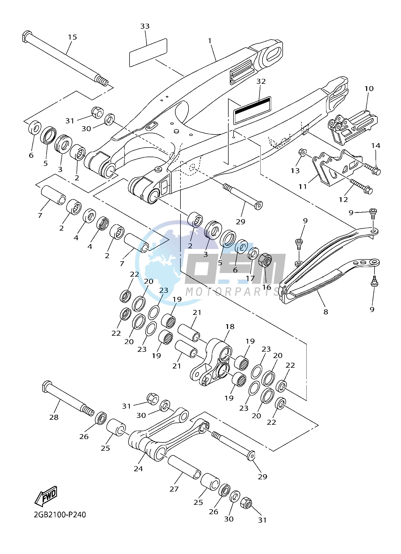 REAR ARM