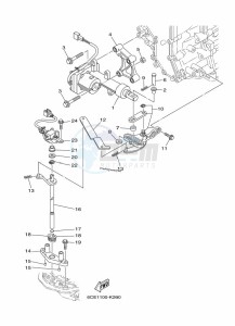 F250DETX drawing THROTTLE-CONTROL