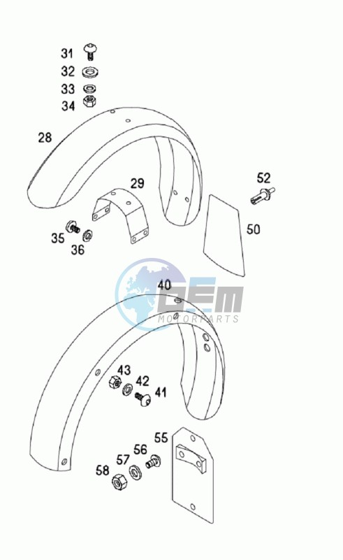 Mudguard-decals