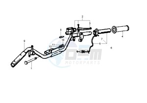 Fly 4T 50 drawing Front master cilinder