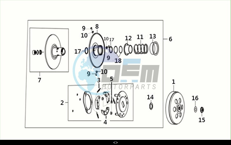 DRIVEN PULLEY