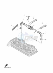 YZF600 YZF-R6 (BN6S) drawing AIR INDUCTION SYSTEM