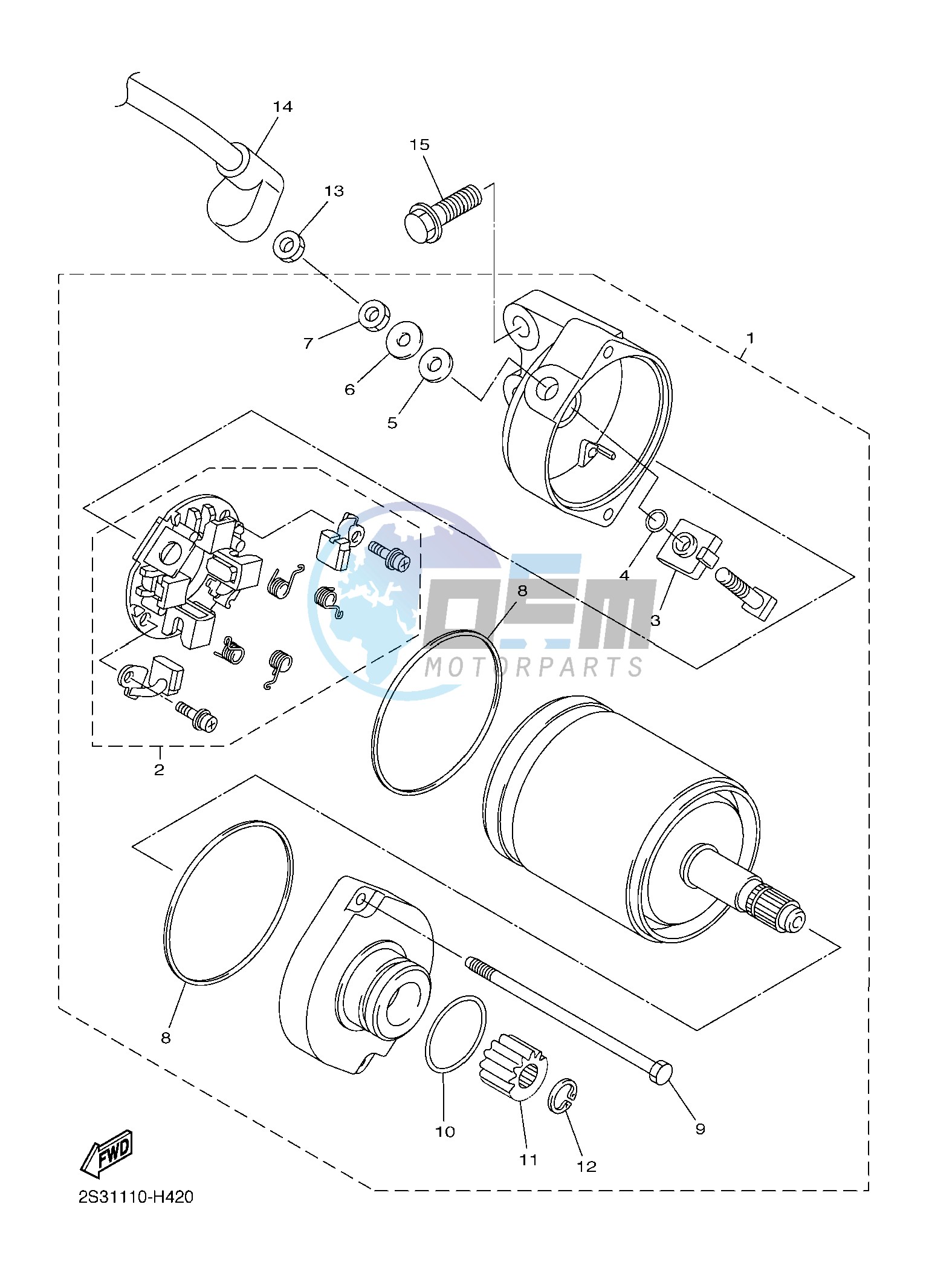 STARTING MOTOR