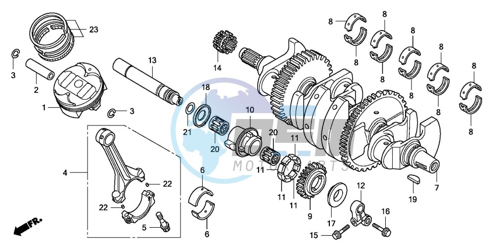 CRANKSHAFT/PISTON