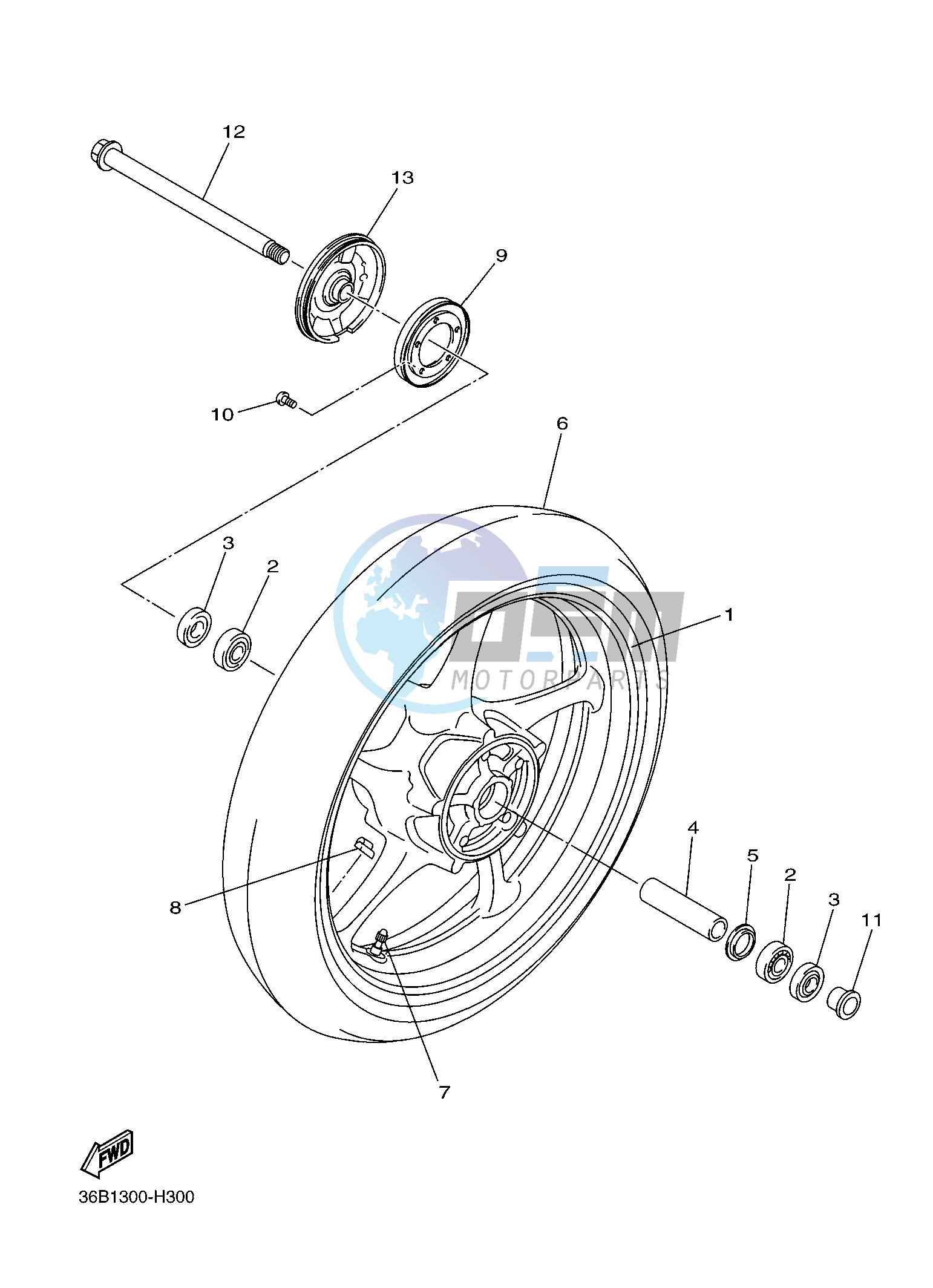 FRONT WHEEL