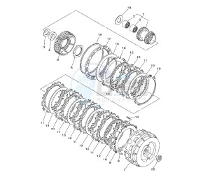 XP T-MAX SV 500 drawing CLUTCH