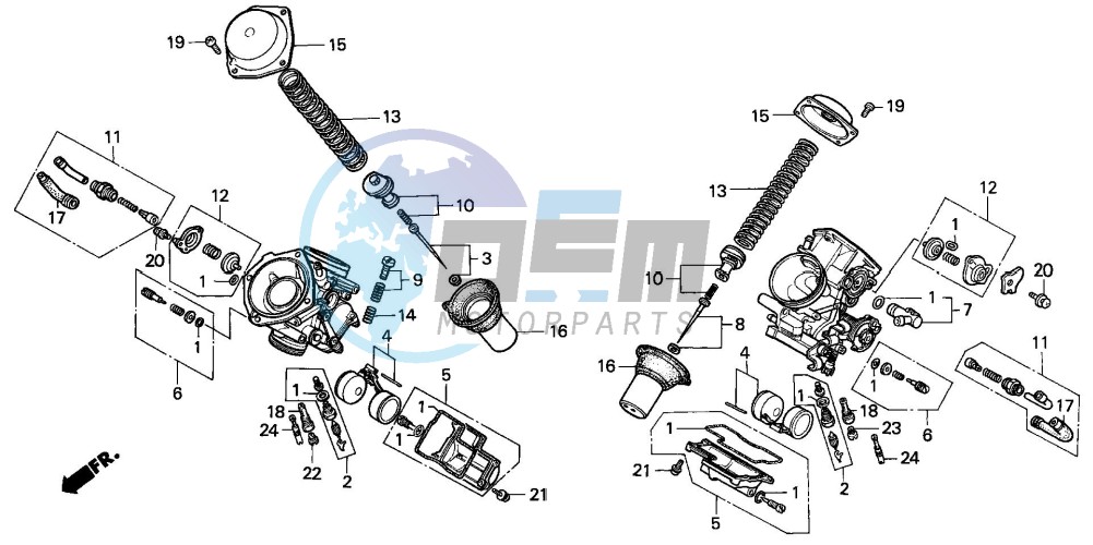 CARBURETOR (COMPONENT PARTS)