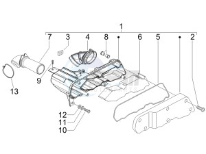 Fly 50 2t (25 kmh) (B-NL) drawing Air filter