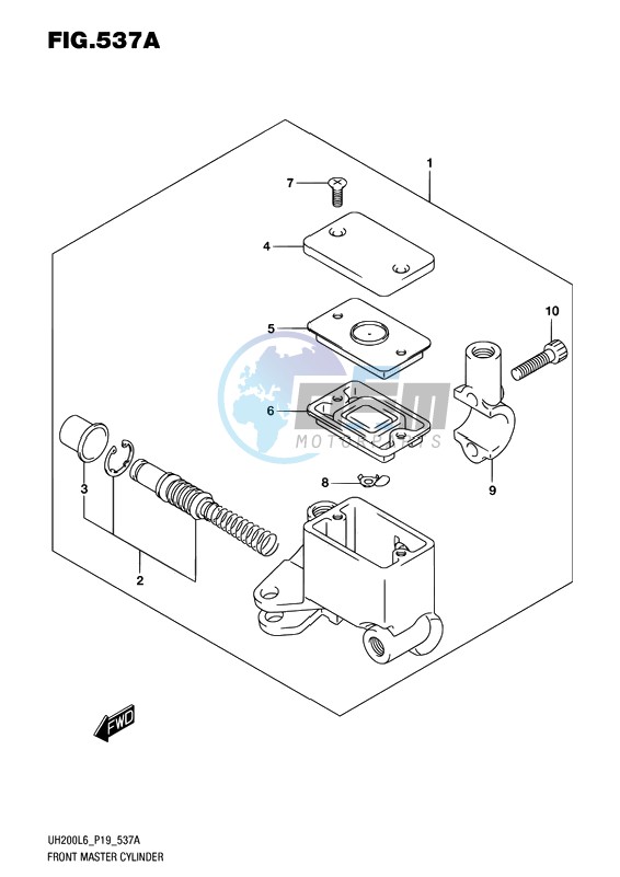 FRONT MASTER CYLINDER