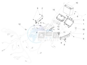 MGX 21 FLYING FORTRESS 1380 APAC drawing Rear electrical system